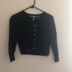 Karl Lagerfeld cropped cardigan